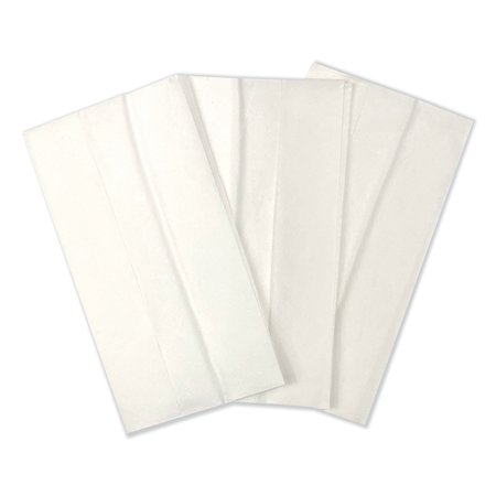 Gen Tall-Fold Napkins, 1-Ply, 7 x 13 1/4, White, PK10000 GENTFOLDNAPK